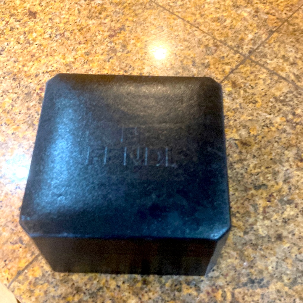Fendi Orologi  Watch Box  Empty Box  Presentation  Black Box